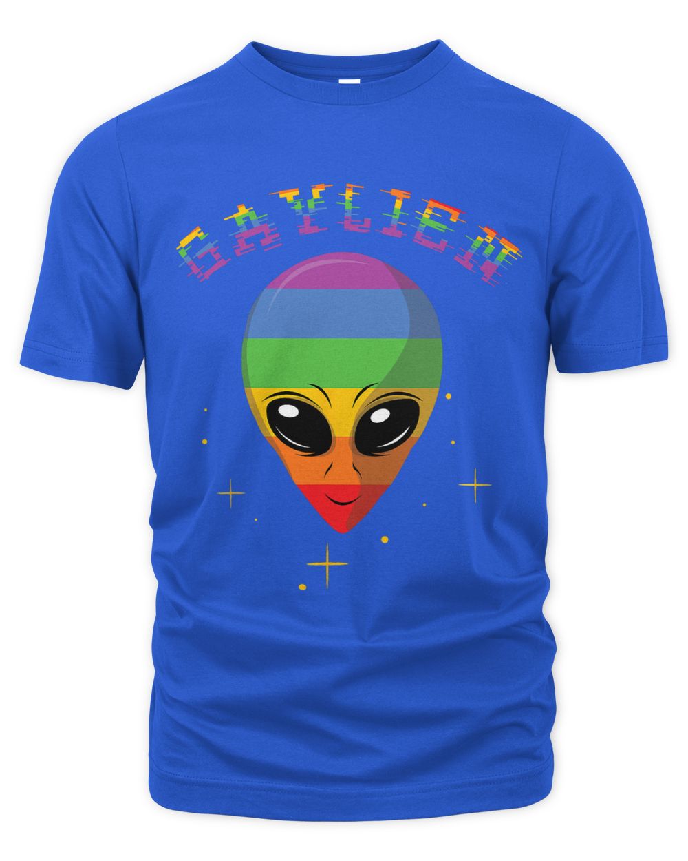 Gay Alien Rainbow Space Gay Pride LGBTQ LGBT Pride Month