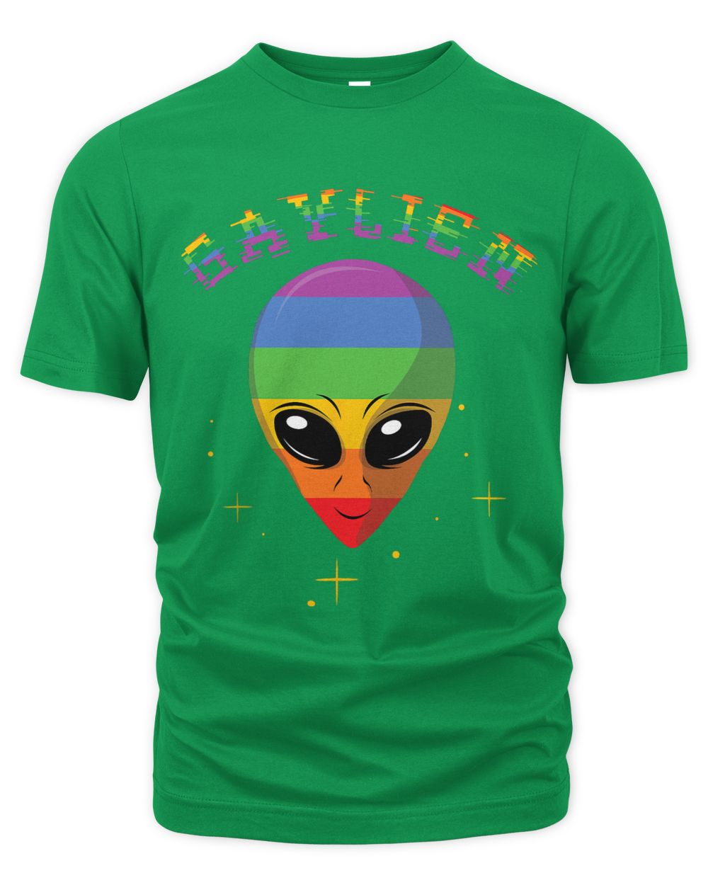 Gay Alien Rainbow Space Gay Pride LGBTQ LGBT Pride Month