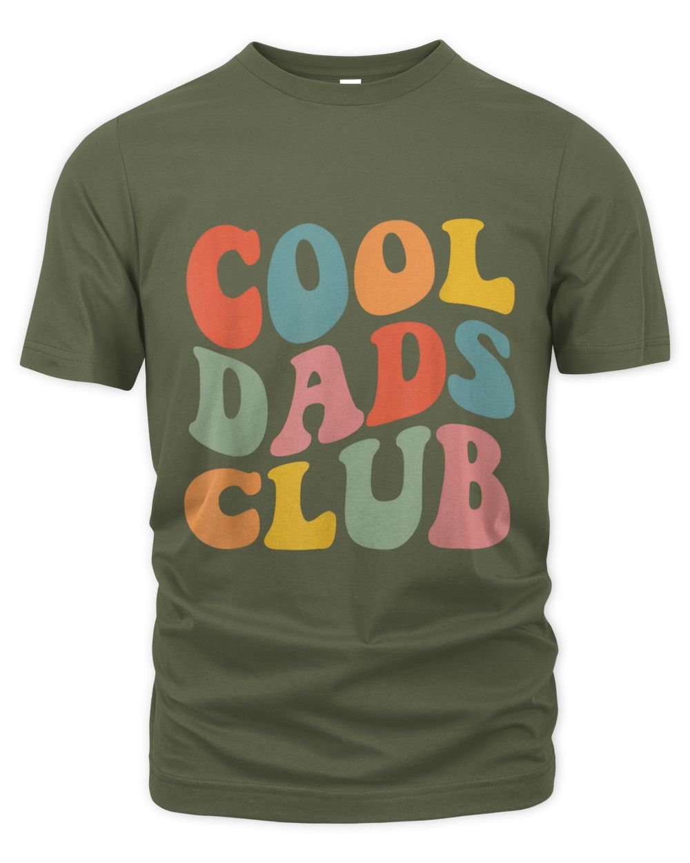 Retro Cool Dads Club Funny Dad Shirt Men Women Fathers Day T-Shirt