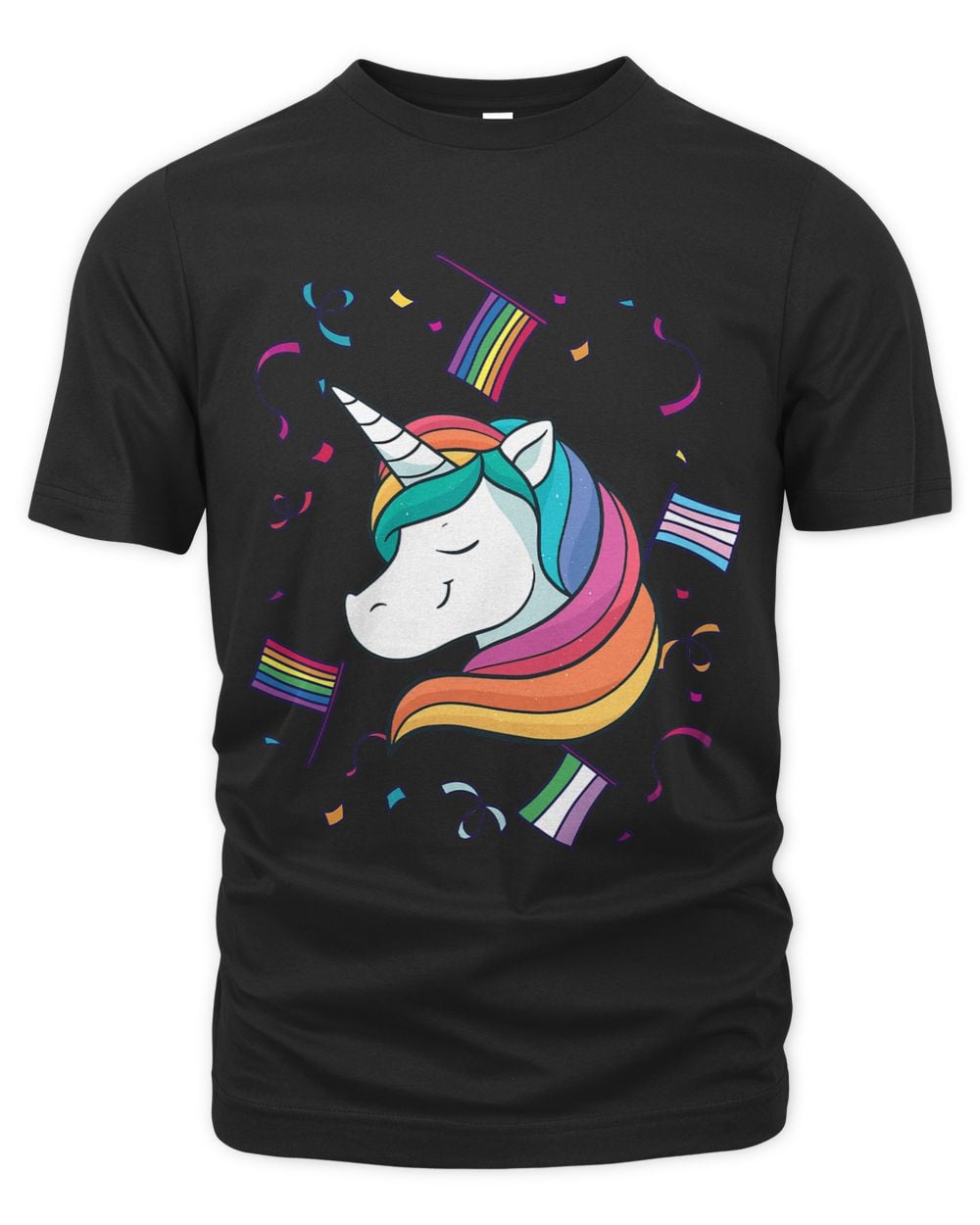 Cute LGBTQ Pride Unicorn Transgender Genderqueer Gay