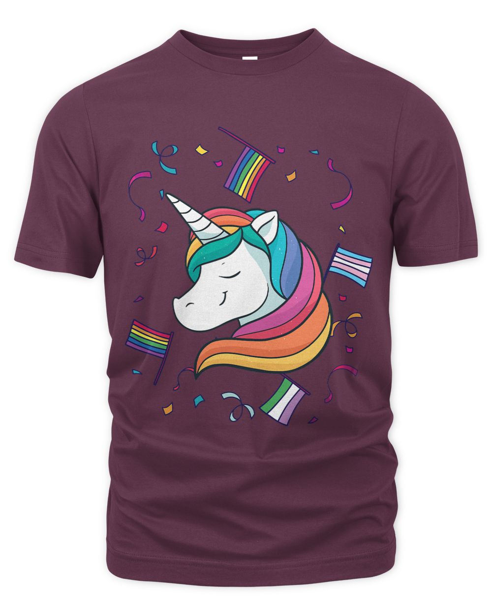 Cute LGBTQ Pride Unicorn Transgender Genderqueer Gay