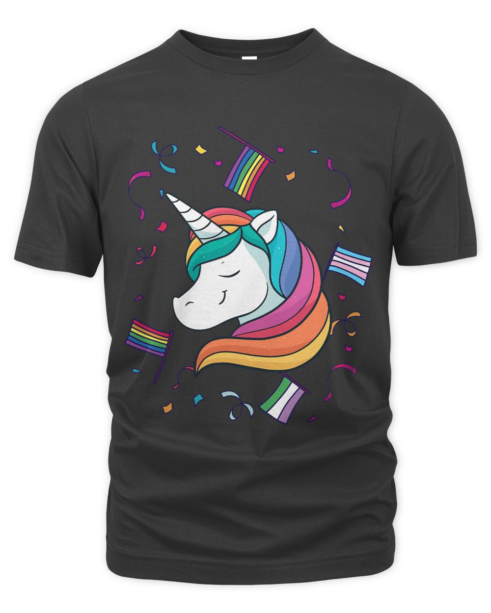 Cute LGBTQ Pride Unicorn Transgender Genderqueer Gay