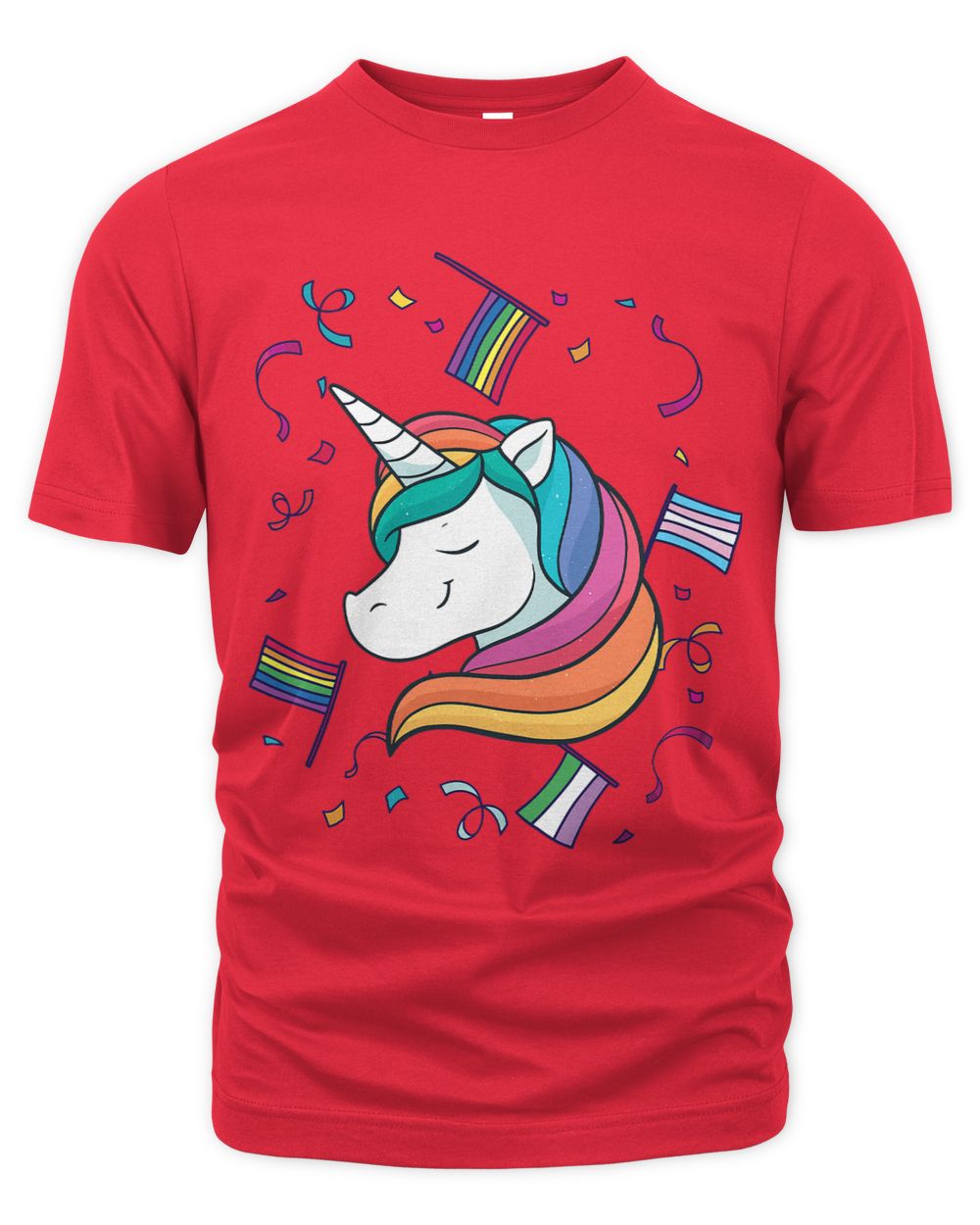 Cute LGBTQ Pride Unicorn Transgender Genderqueer Gay