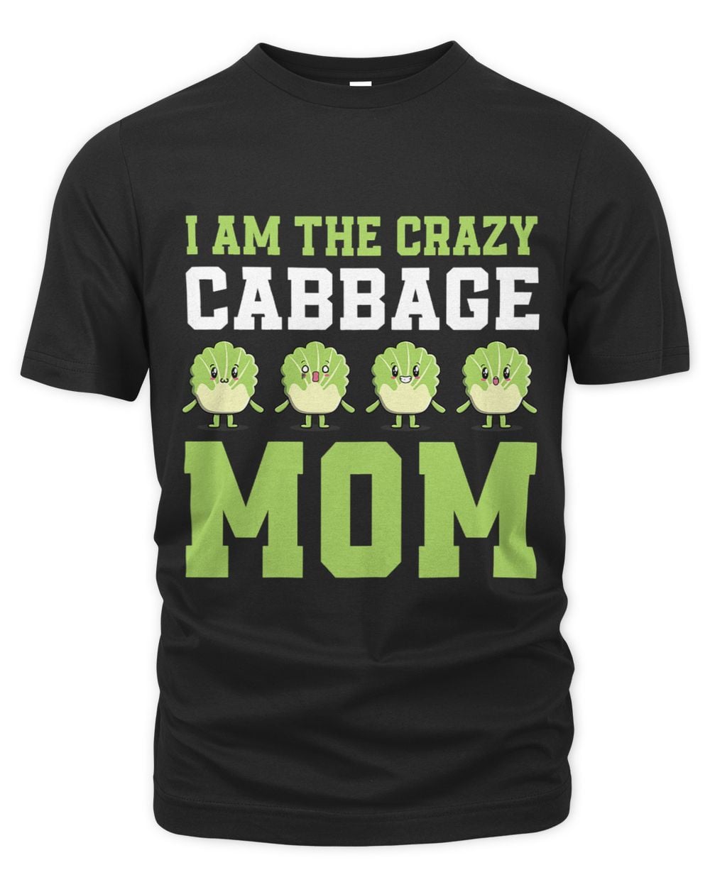 Womens Crazy Cabbage Mom Outfit Love Savoy Cabbage For Women
