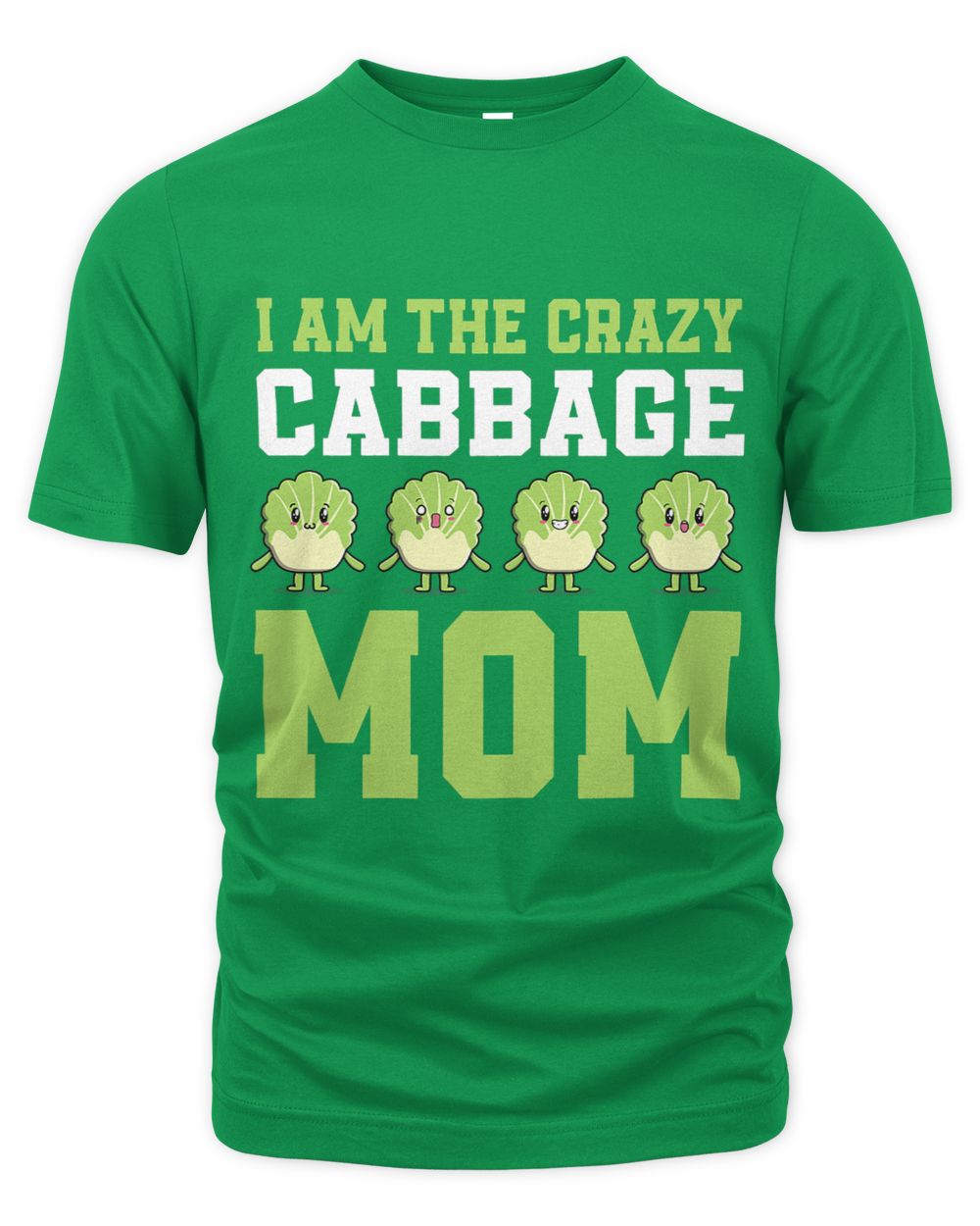 Womens Crazy Cabbage Mom Outfit Love Savoy Cabbage For Women