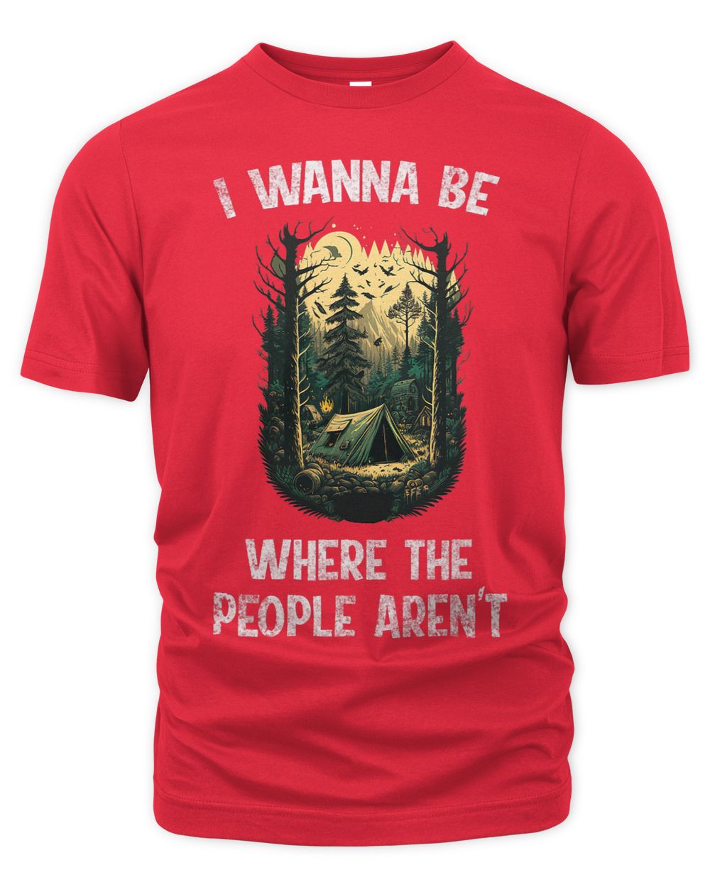 Camping Forest No People Backpacker Natural Tent Scout 1