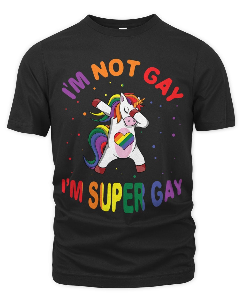 Dab Gay Unicorn Rainbow Gay Pride LGBTQ LGBT Pride Month
