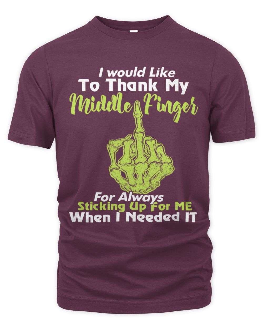 middle finger