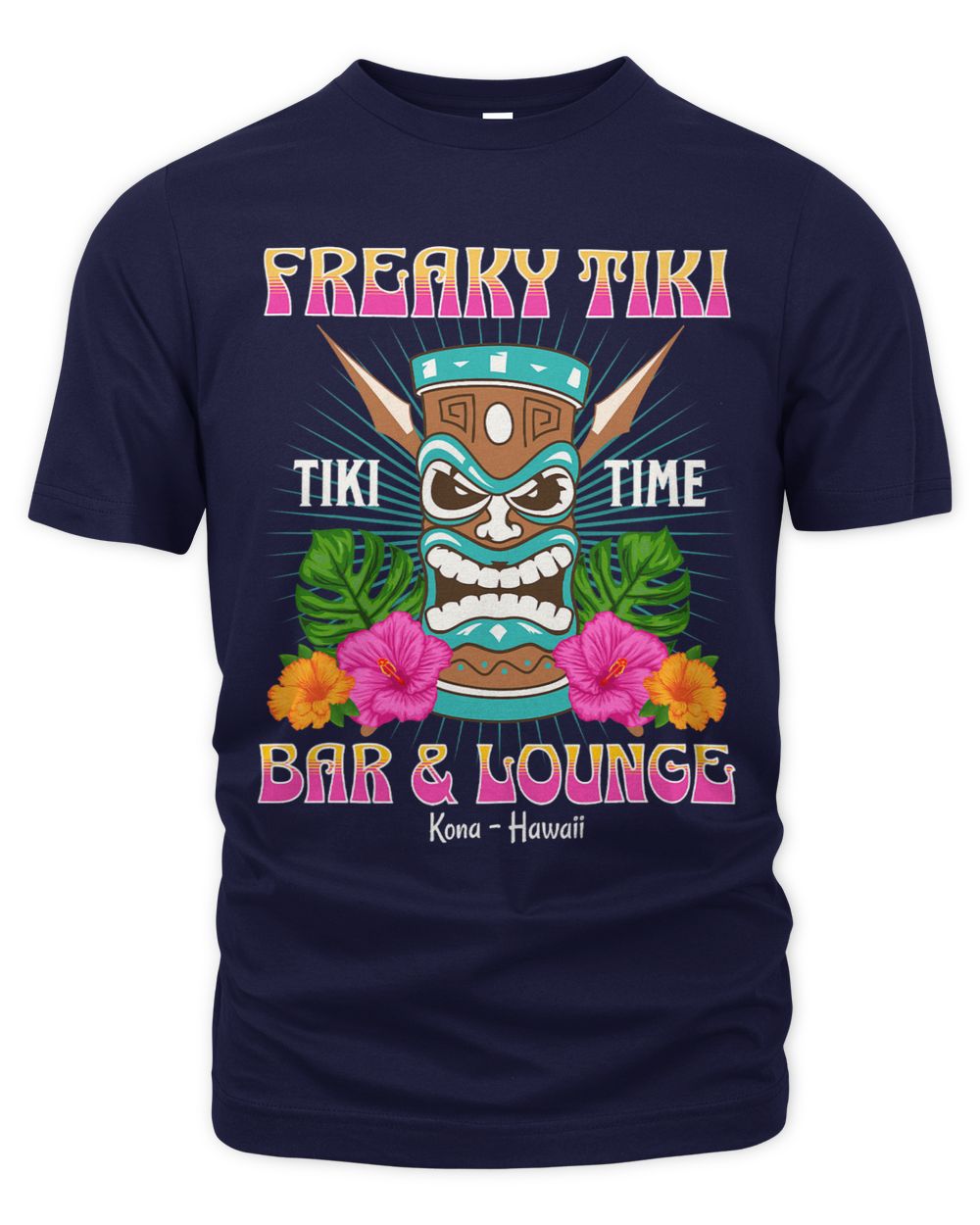 Vintage Tiki Bar Lounge Retro Tiki Polynesian Mask Men Women