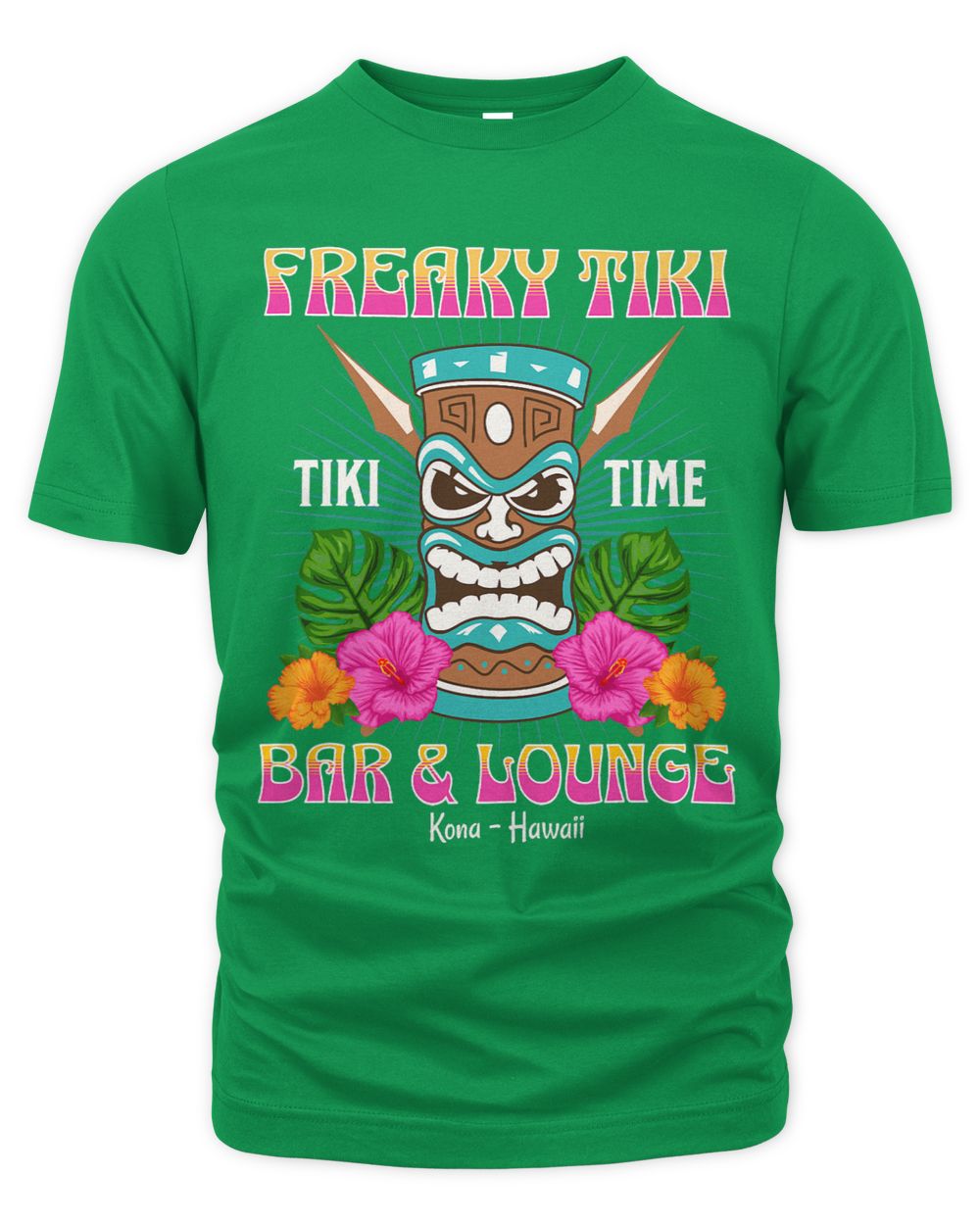 Vintage Tiki Bar Lounge Retro Tiki Polynesian Mask Men Women