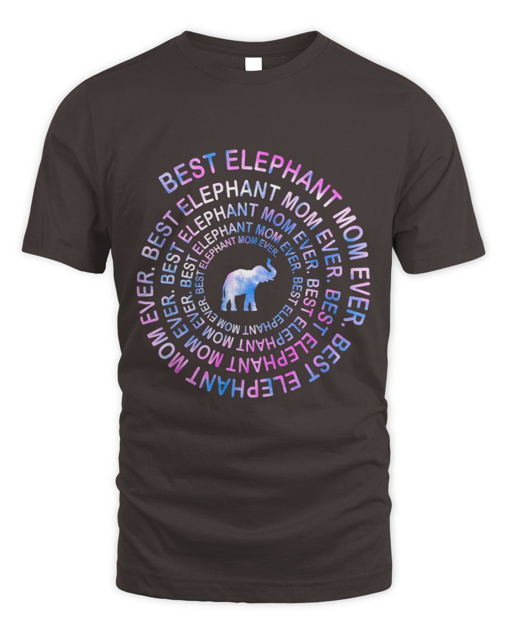 Funny elephant Mom Spiral Tie Dye Gift Mothers Day