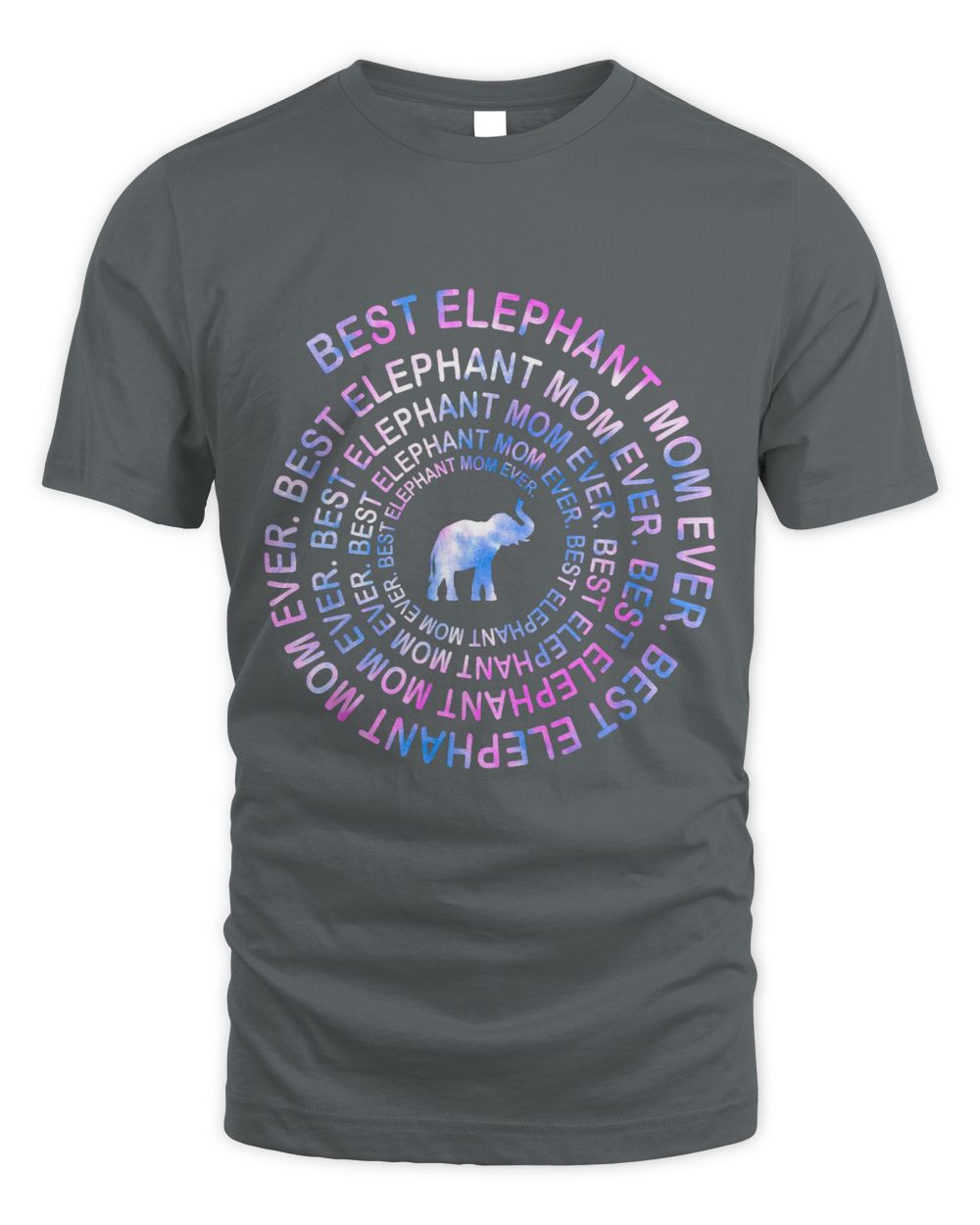 Funny elephant Mom Spiral Tie Dye Gift Mothers Day