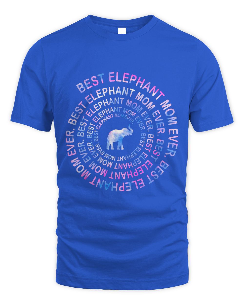 Funny elephant Mom Spiral Tie Dye Gift Mothers Day
