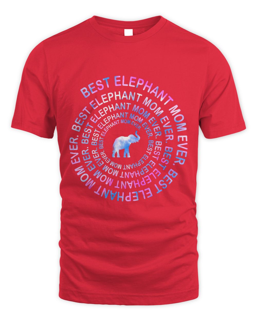 Funny elephant Mom Spiral Tie Dye Gift Mothers Day