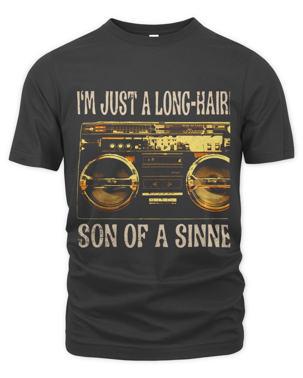 Im Just A LongHaired Son Of A Sinner Distressed Cassette