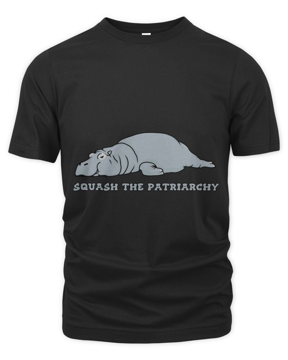 Hippo Pet Says Squash the Patriarchy