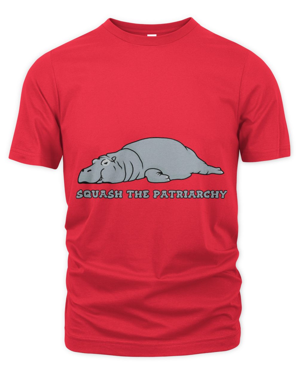 Hippo Pet Says Squash the Patriarchy