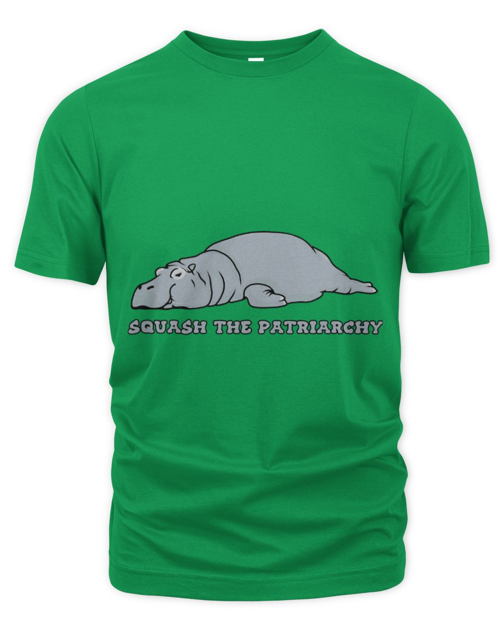 Hippo Pet Says Squash the Patriarchy