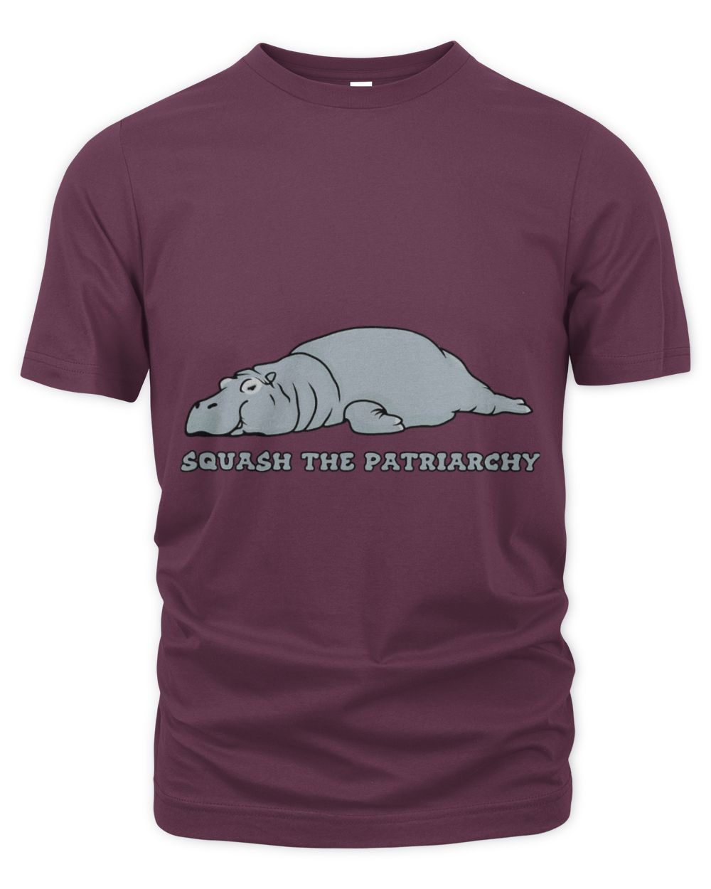 Hippo Pet Says Squash the Patriarchy