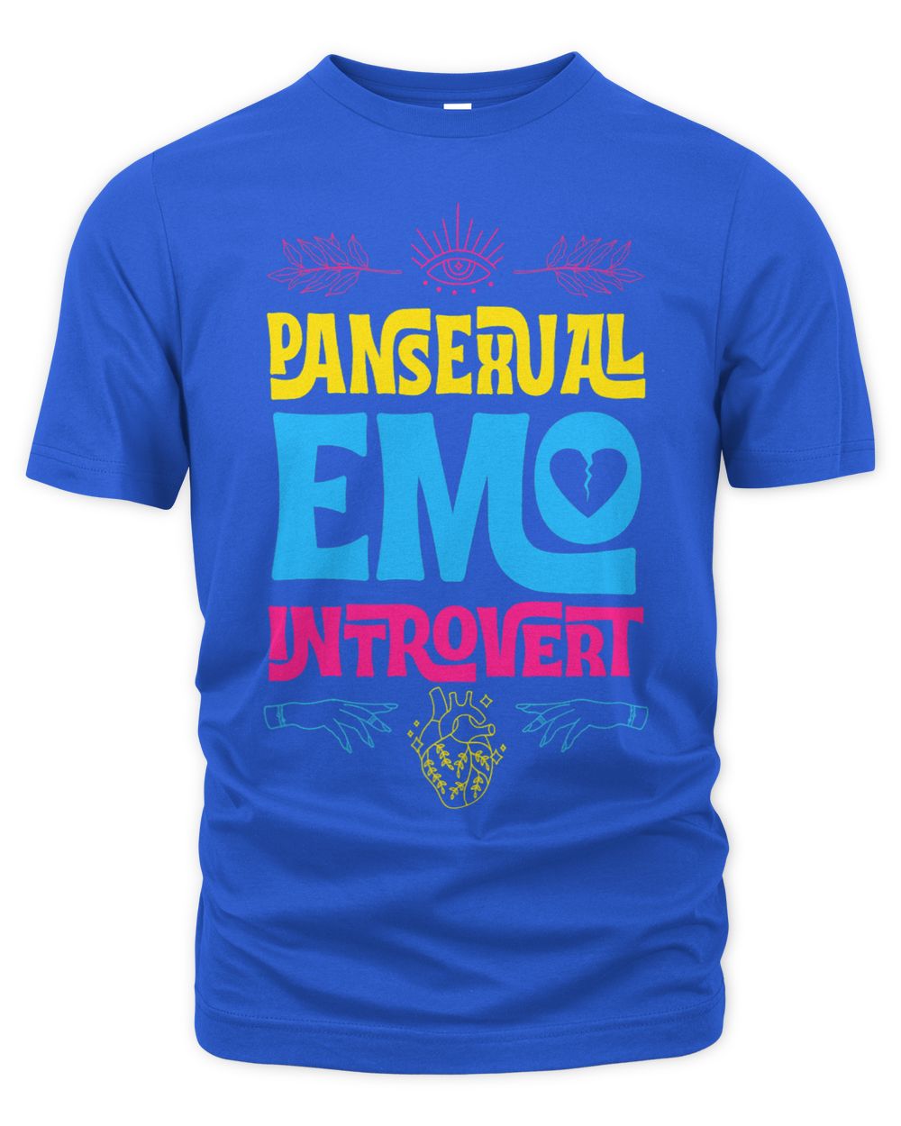 Pansexual Emo Introvert Pride Trendy Mystic Teen Goth Style