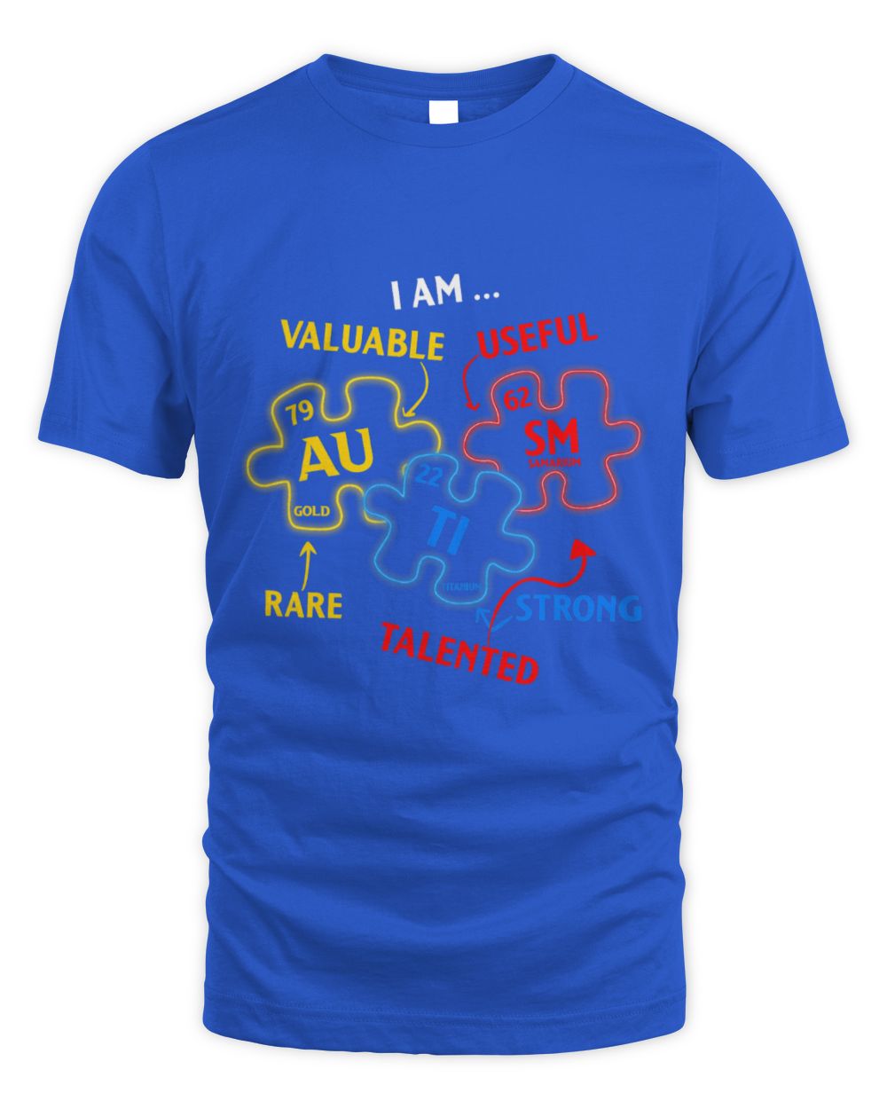Funny Autism Awareness Elements Periodic Table Awareness ASD Men Women Kids 1