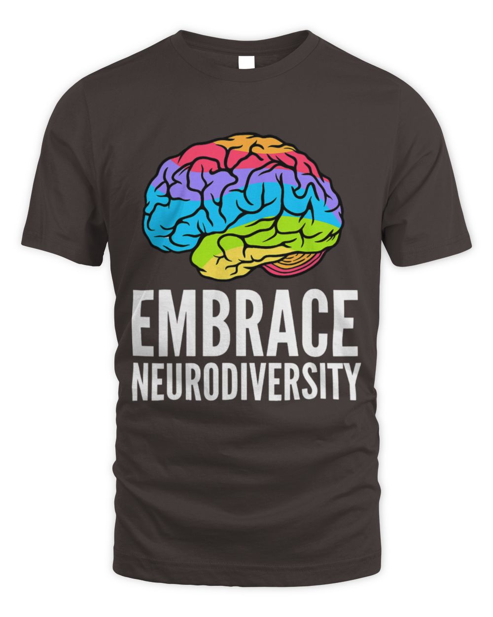 Funny Autism Awareness Embrace Neurodiversity Brain ADHD Autism ASD Awareness