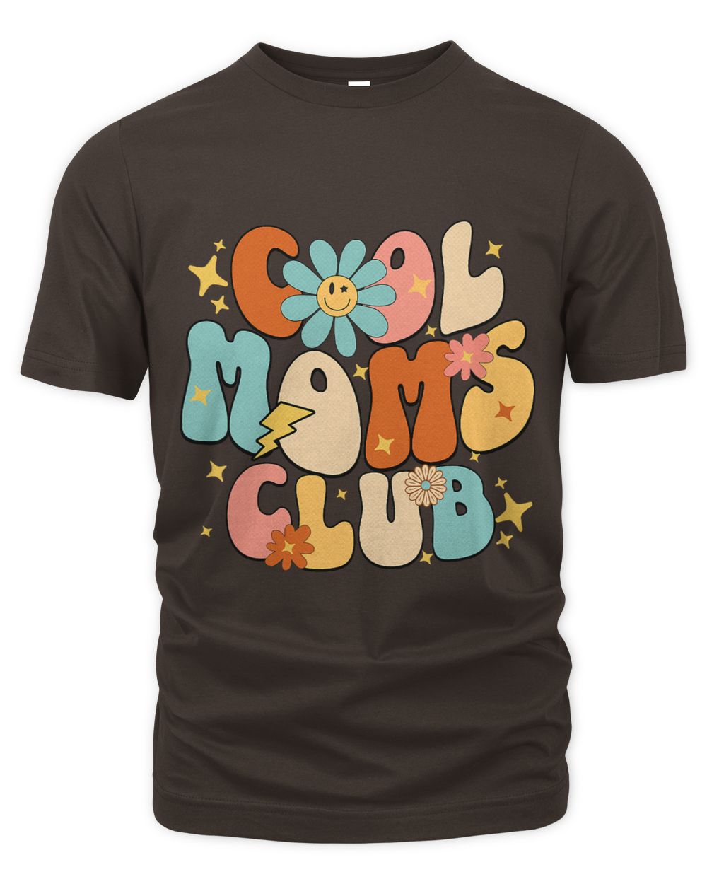Cool Moms Club Groovy Retro Funny Mothers Day New Mom