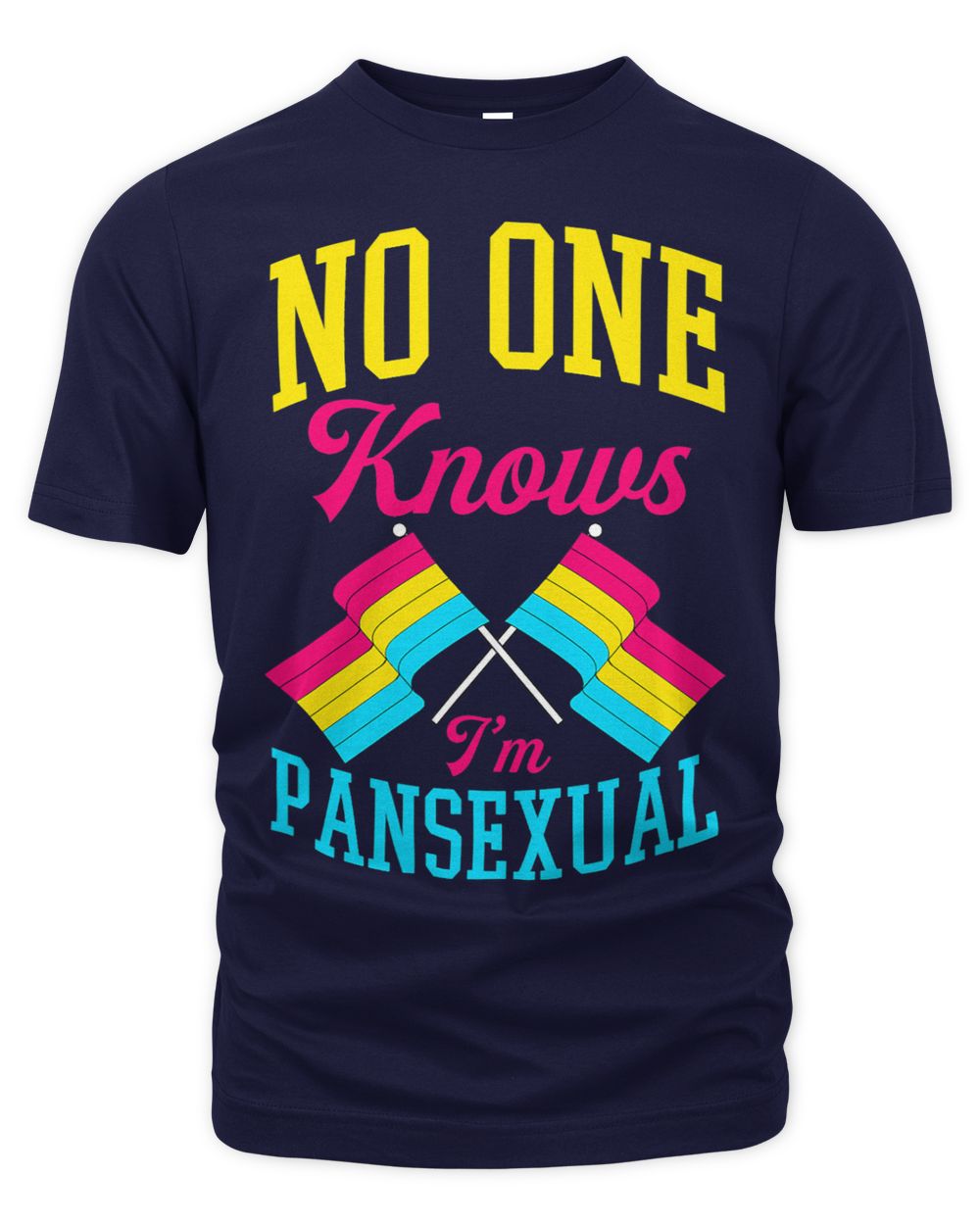 No One Knows Im Pansexual Pride Flag Cute Coming Out Love
