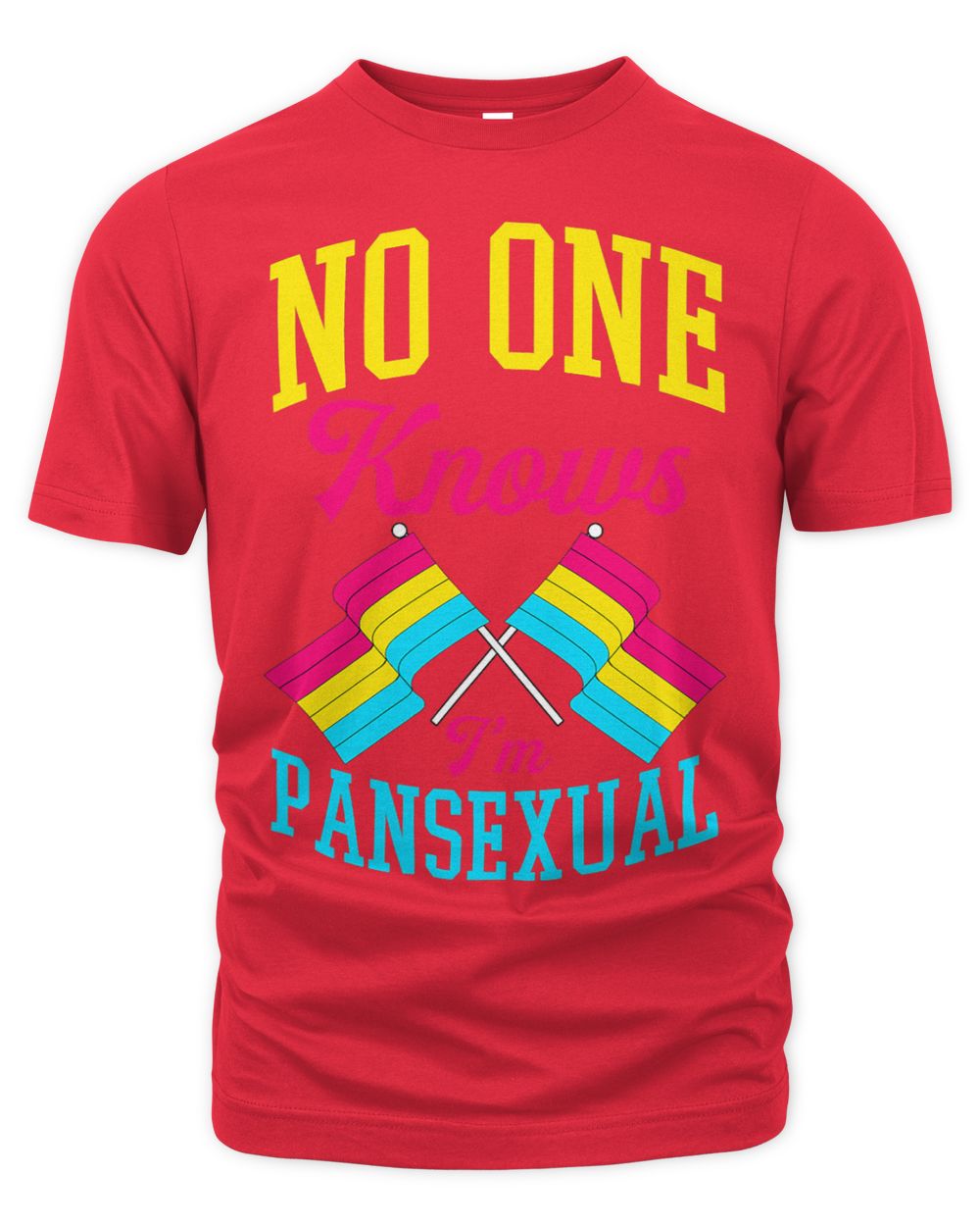 No One Knows Im Pansexual Pride Flag Cute Coming Out Love