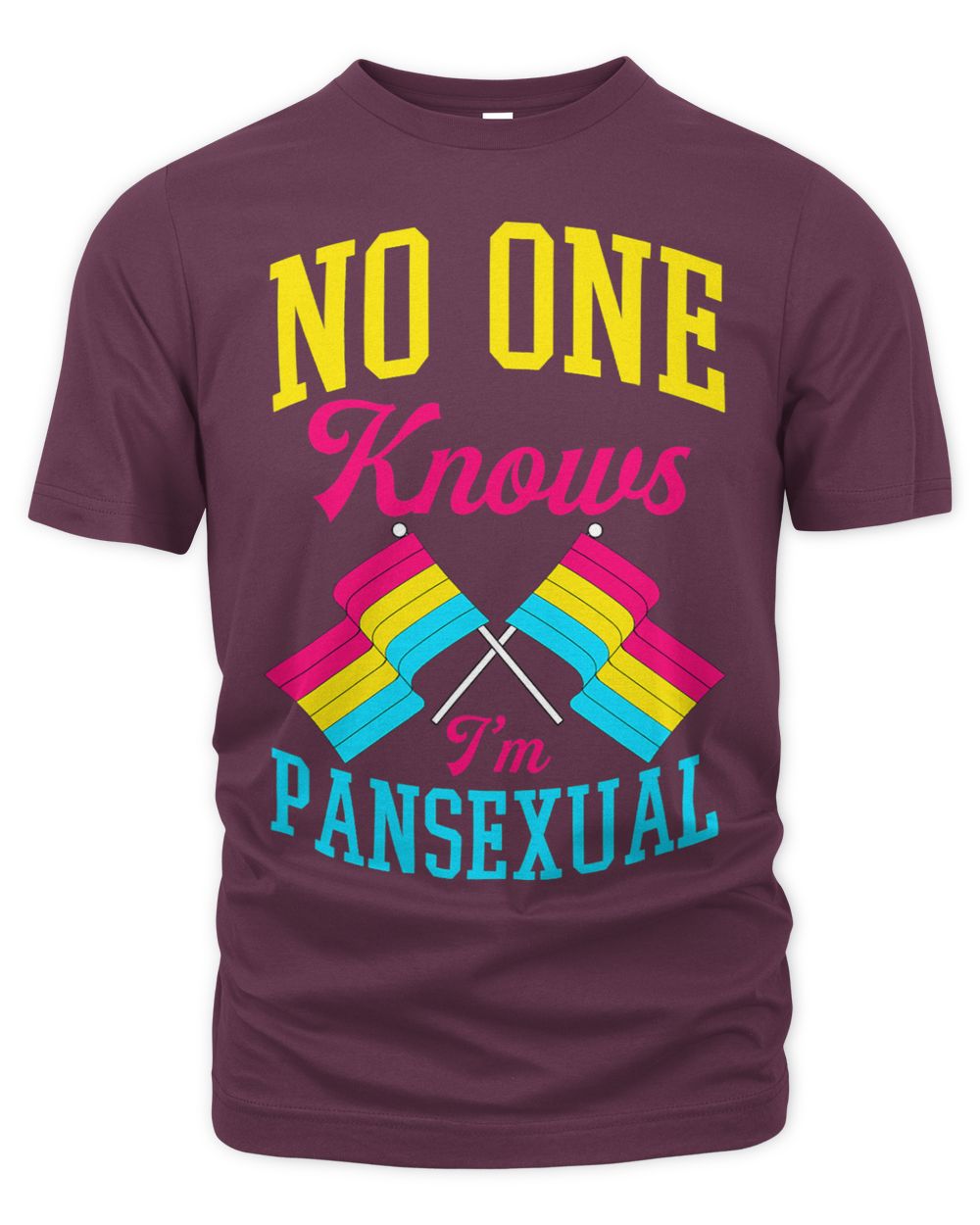 No One Knows Im Pansexual Pride Flag Cute Coming Out Love
