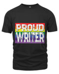 LGBTQ Proud Writer Gay Pride Rainbow