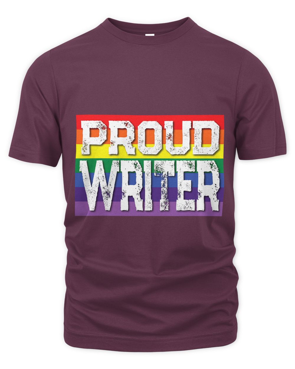 LGBTQ Proud Writer Gay Pride Rainbow